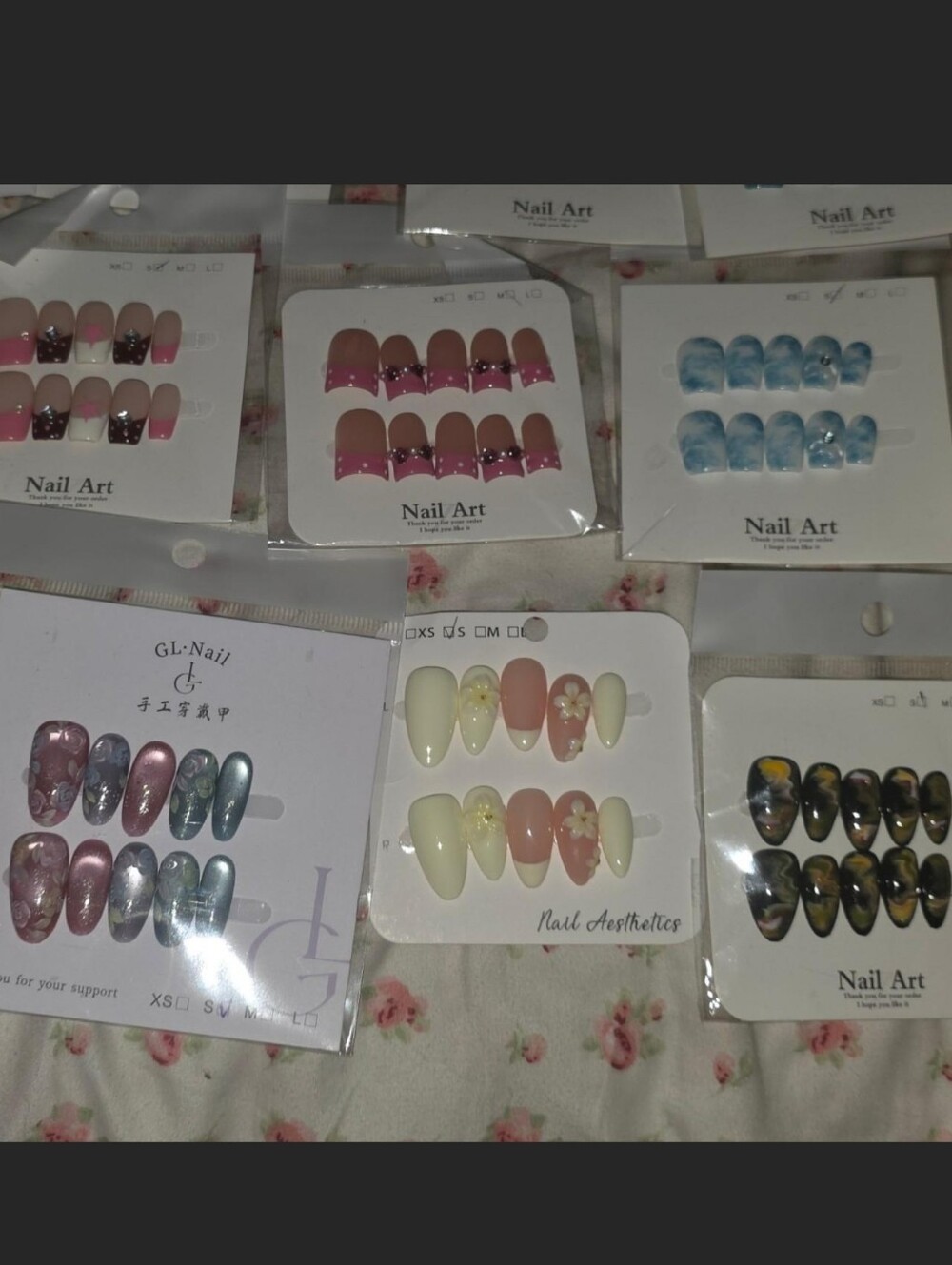 Press On Nails Bundle Size S